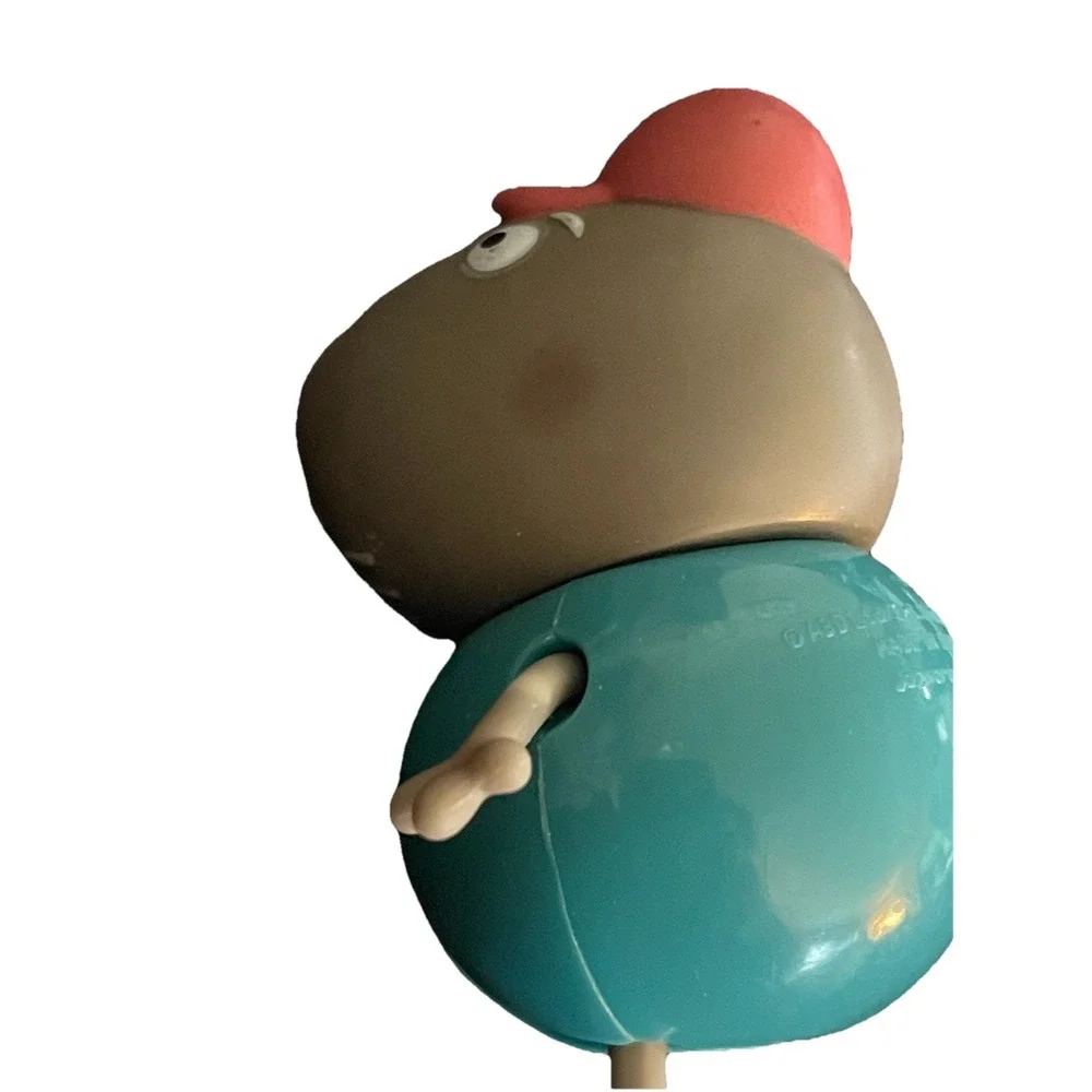 Rare 2003 Peppa Pig Mechanic Grandad Dog 3